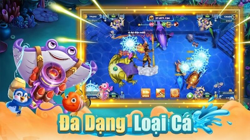 Kho game hấp dẫn, nhiều thể loại tích hợp